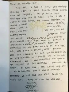 I am so grateful for your magical hands!