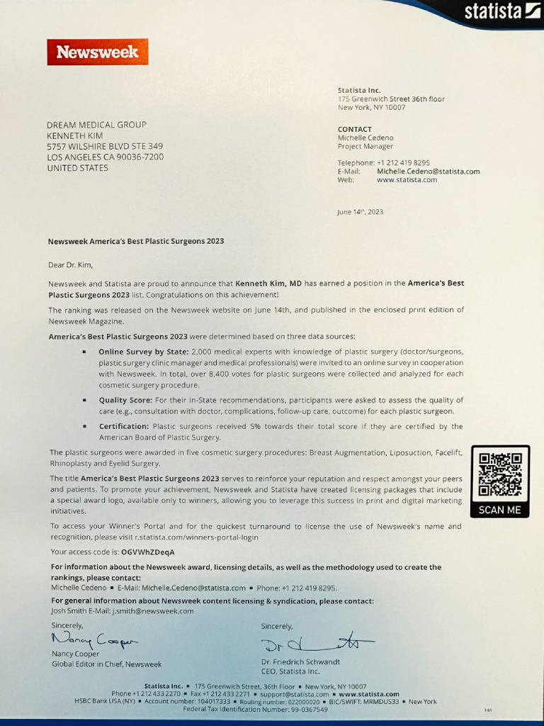 AMERICA’S BEST PLASTIC SURGEONS 2022