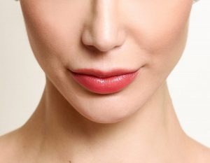 Woman lips stock image