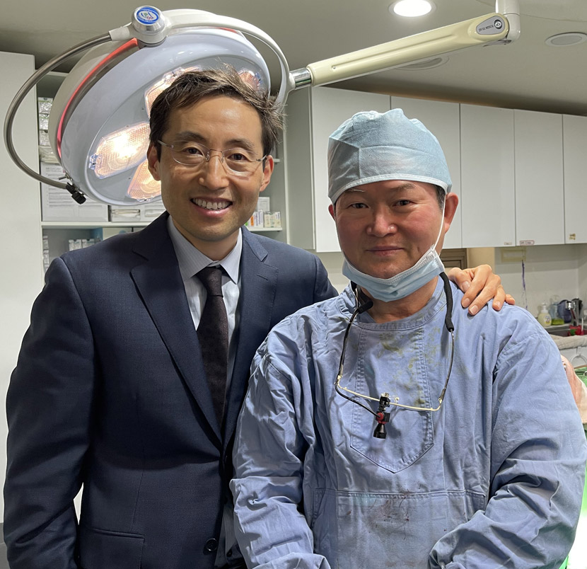 Dr. Kenneth Kim with Dr. Jae-Yoon Seol