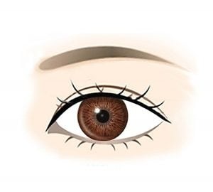 Normal eye sketch image