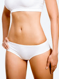 body of a beautiful slim woman stock image