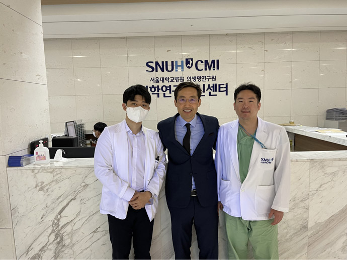 Dr Kennethkim with other doctors