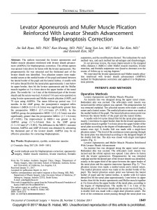 lev sheath publication